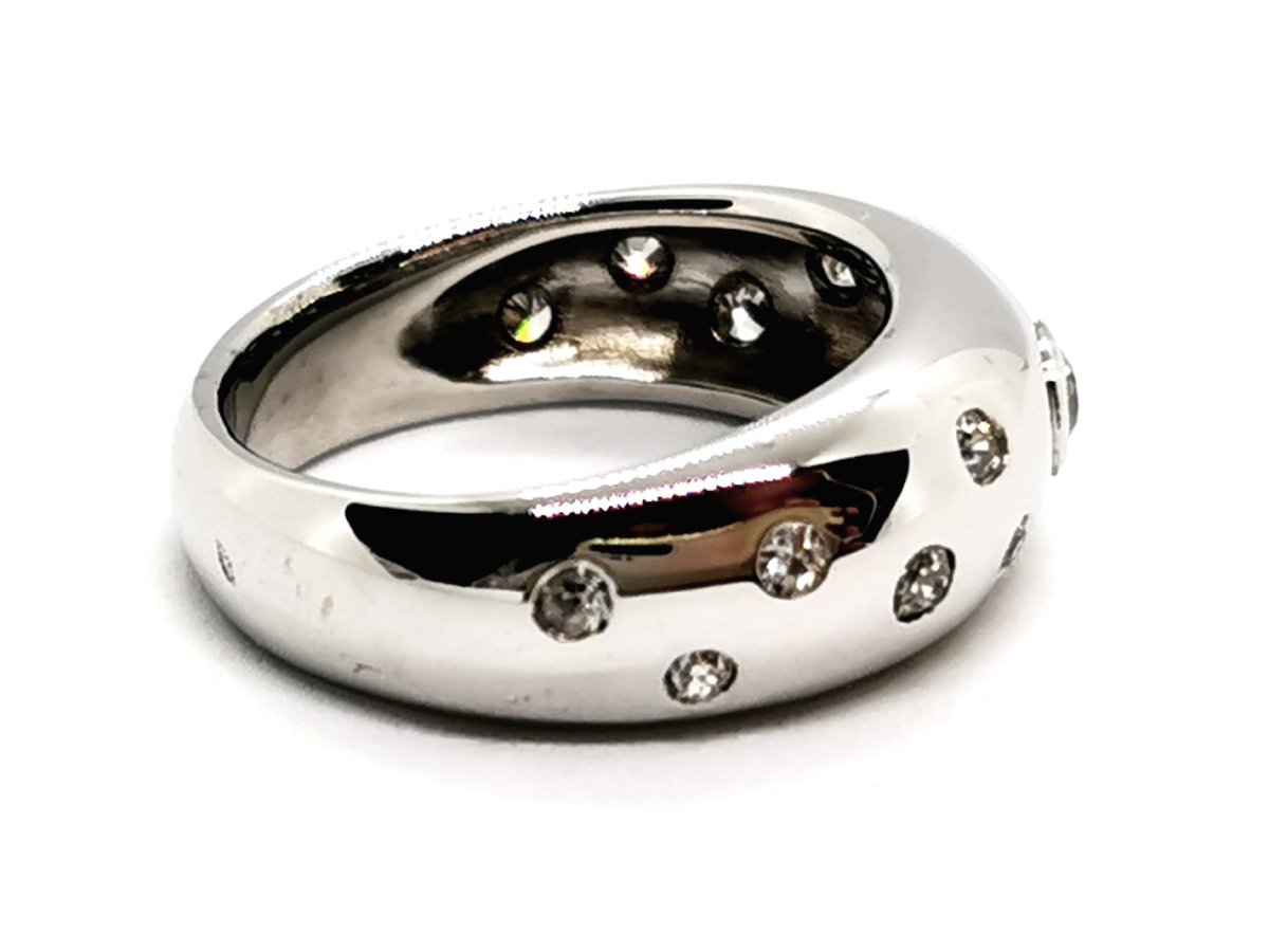 Bague Or blanc Diamant - Castafiore