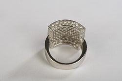 Bague Or blanc Diamant - Castafiore