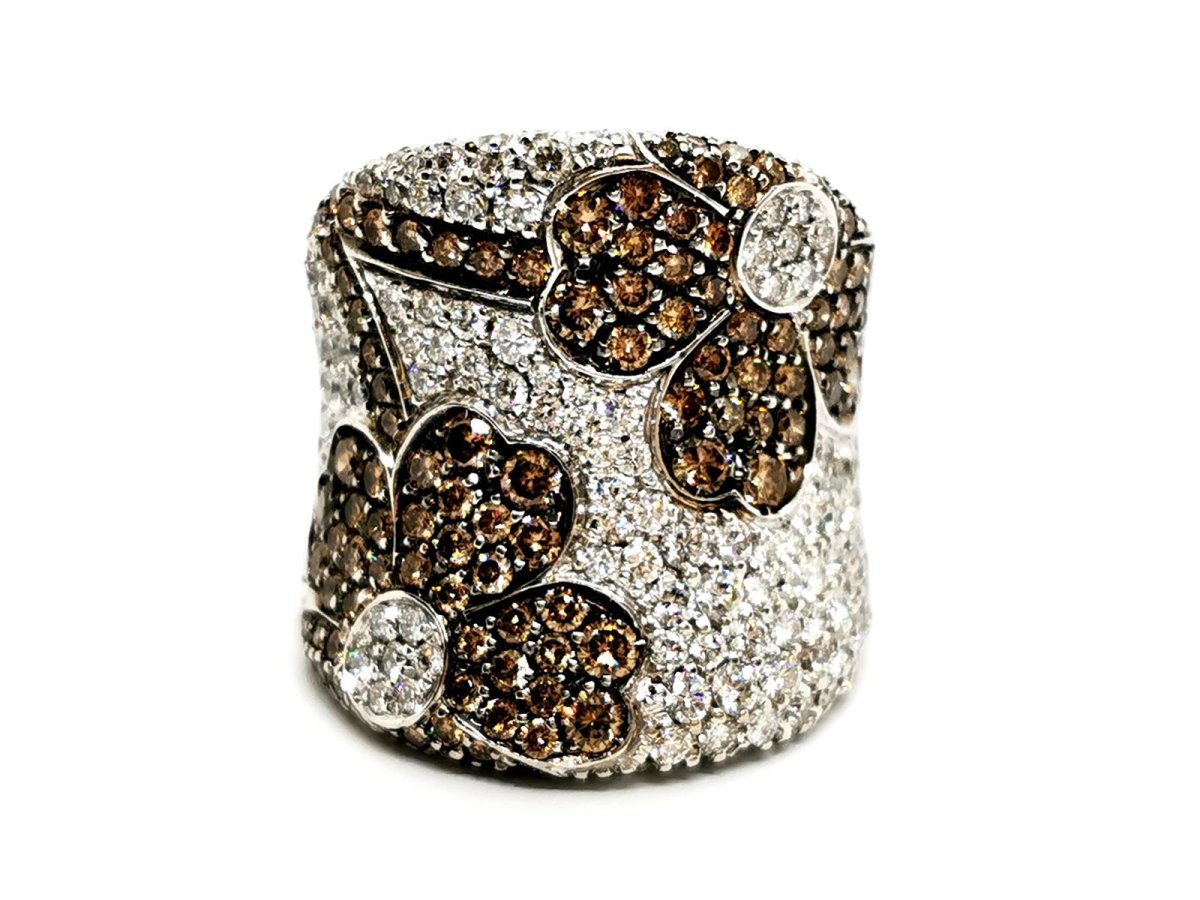 Bague Or blanc Diamant - Castafiore