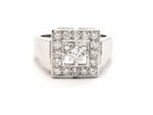 Bague Or blanc Diamant - Castafiore