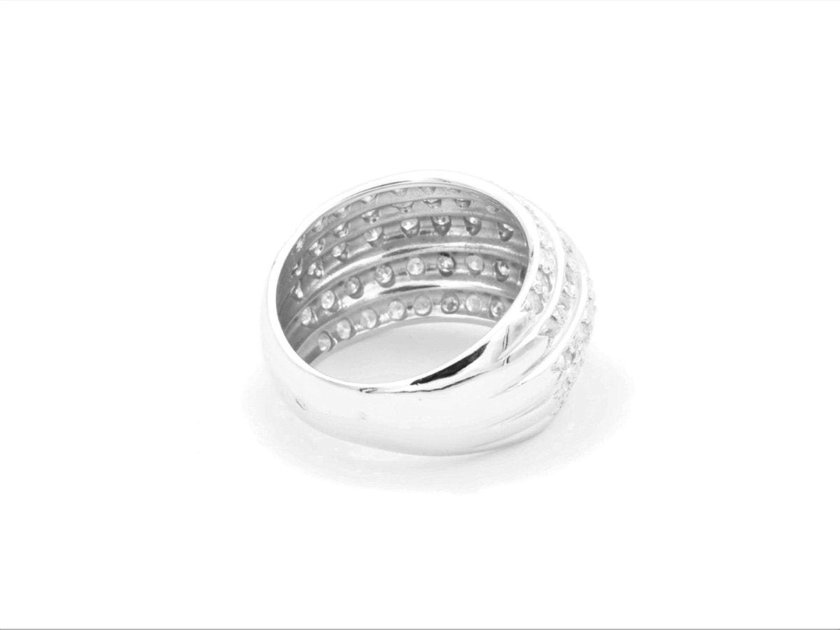 Bague Or blanc Diamant - Castafiore