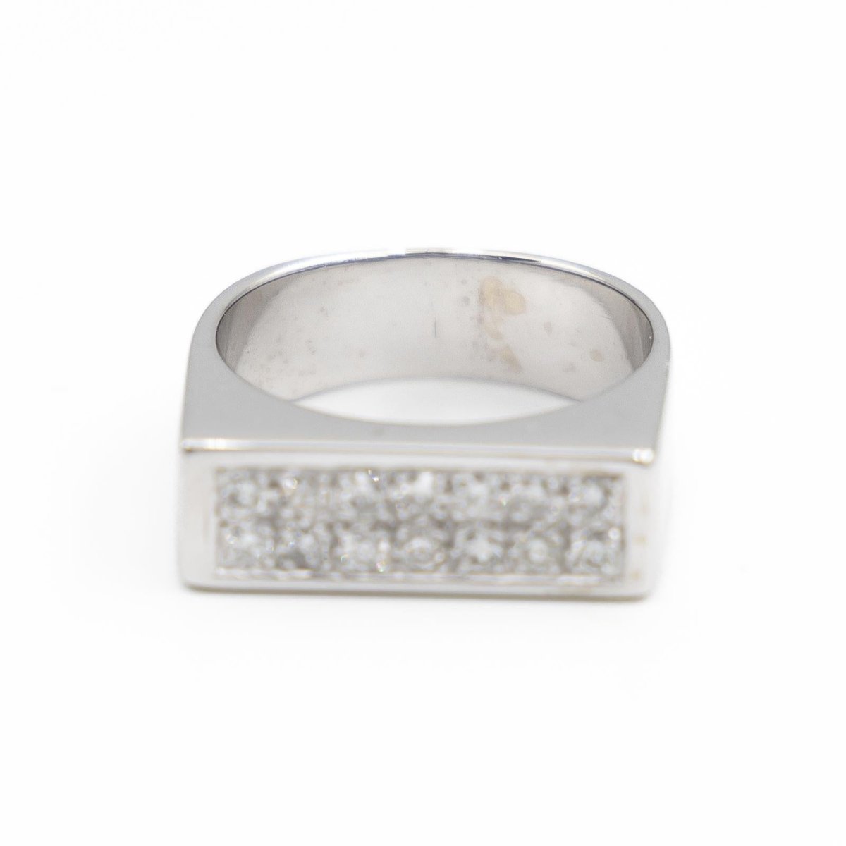 Bague Or blanc Diamant - Castafiore