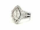 Bague Or blanc Diamant - Castafiore