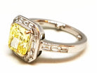 Bague Or blanc Diamant - Castafiore