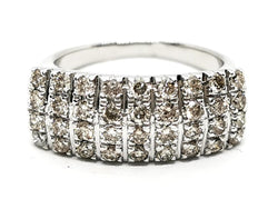 Bague Or blanc Diamant - Castafiore