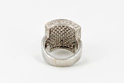 Bague Or blanc Diamant - Castafiore
