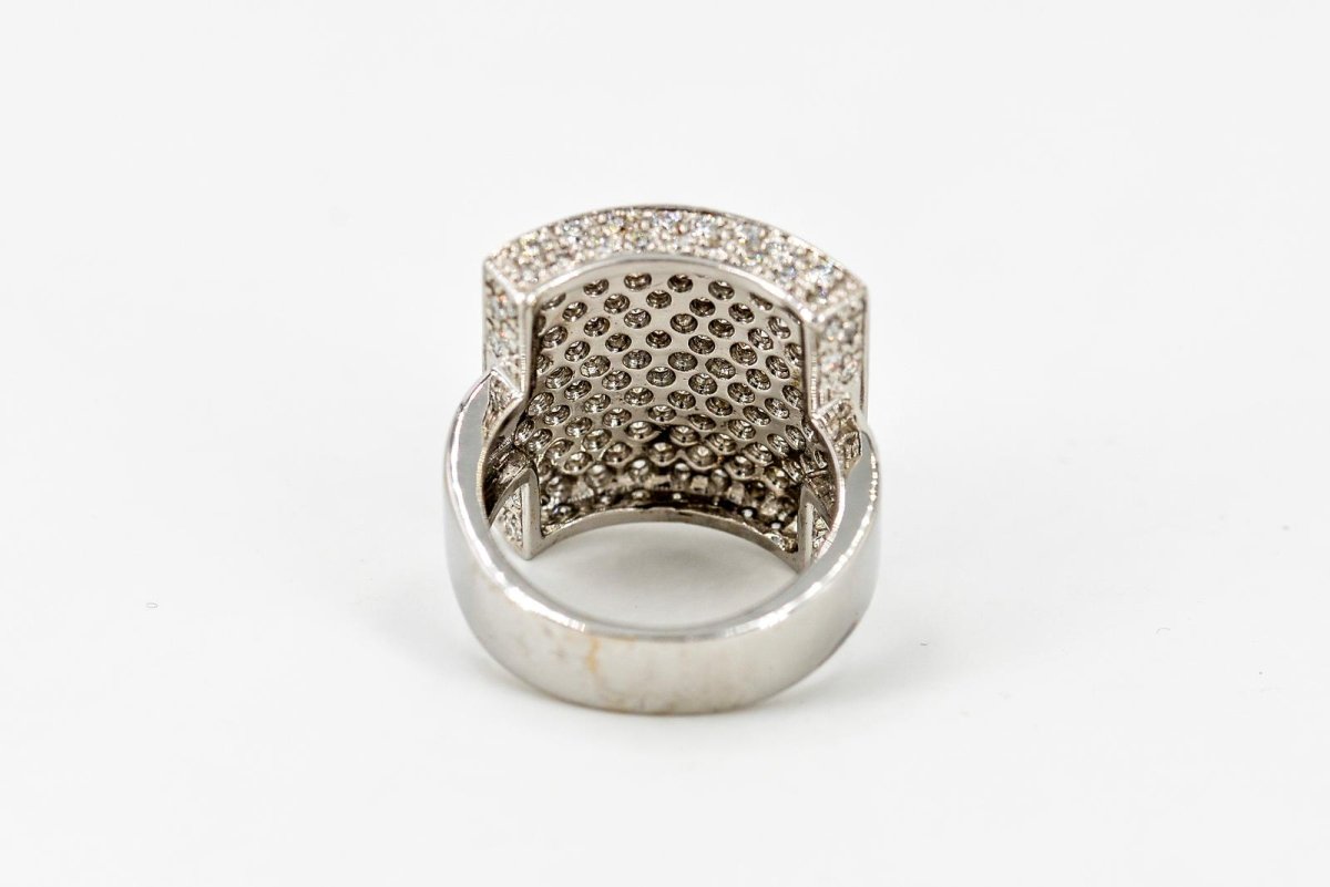 Bague Or blanc Diamant - Castafiore
