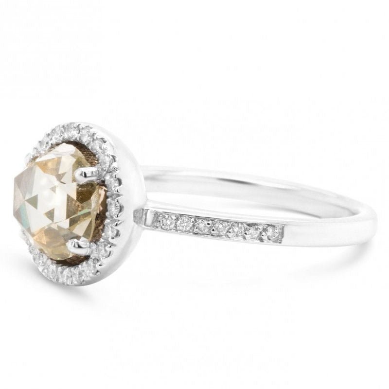 Bague or blanc diamants - Castafiore