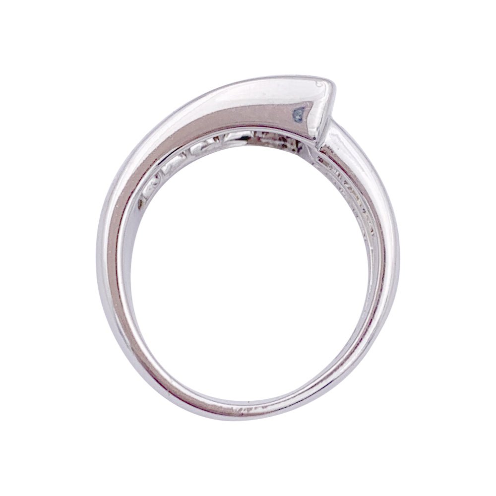 Bague or blanc et diamants - Castafiore