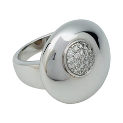 Bague or blanc et diamants - Castafiore