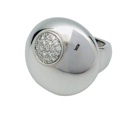 Bague or blanc et diamants - Castafiore