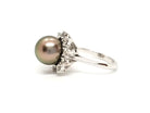 Bague Or blanc Perle - Castafiore