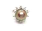 Bague Or blanc Perle - Castafiore