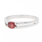 Bague Or blanc Rubis - Castafiore