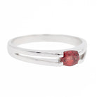 Bague Or blanc Rubis - Castafiore