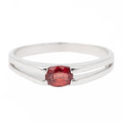 Bague Or blanc Rubis - Castafiore