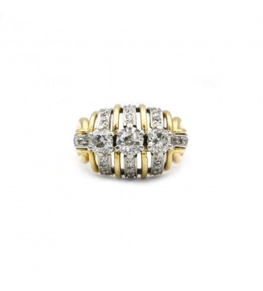 Bague - Or & Diamants - Castafiore