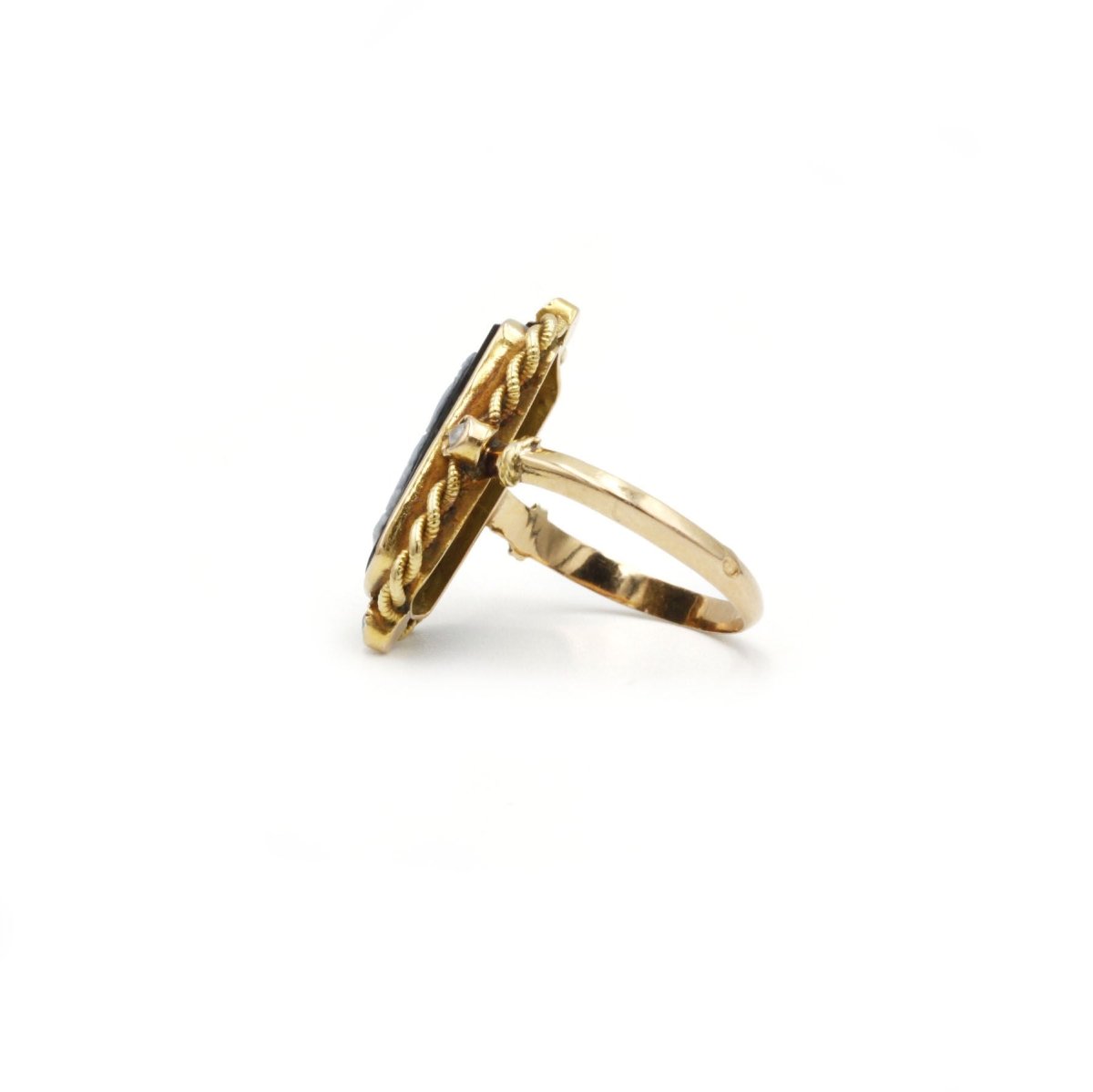 Bague - Or et Camée - Castafiore