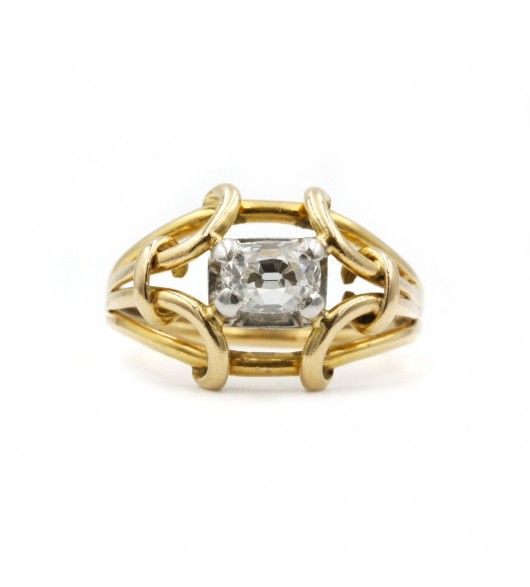 Bague - Or Et Diamant - Castafiore