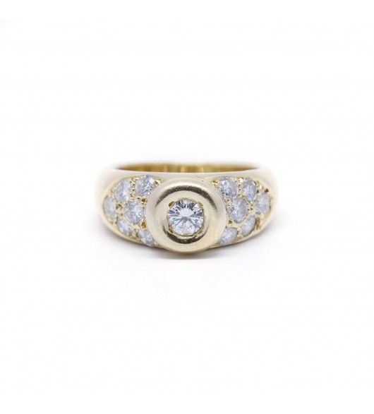Bague - Or Et Diamants - Castafiore