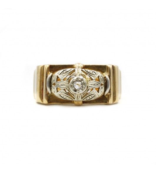 Bague - Or Et Diamants - Castafiore