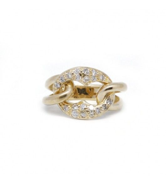 Bague - Or Et Diamants - Castafiore