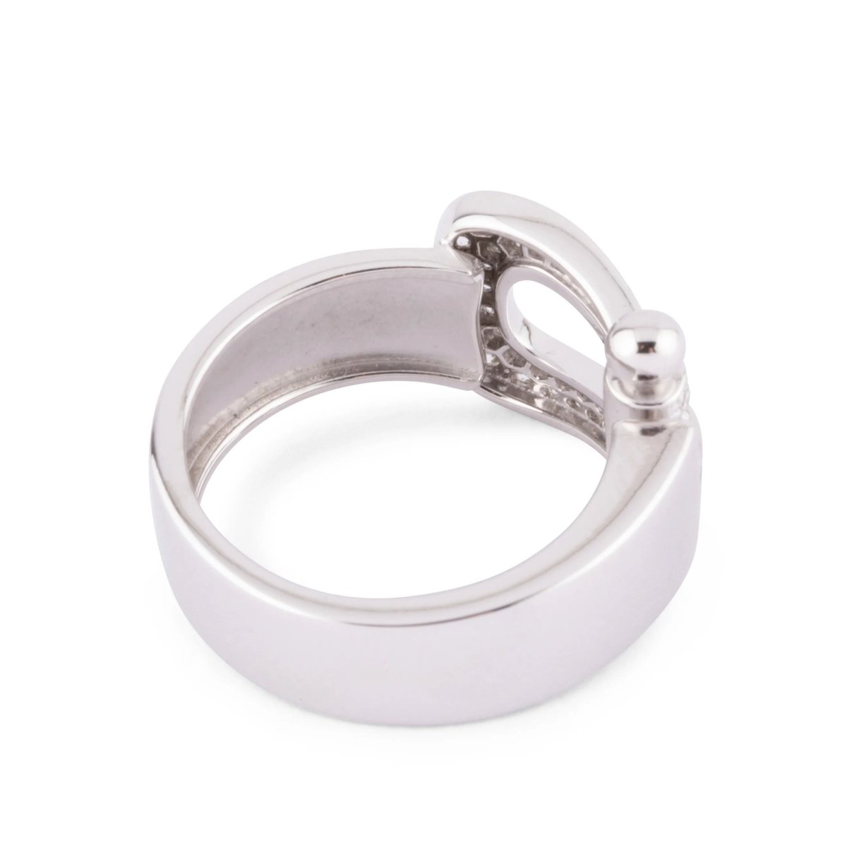 Bague or gris et diamants Fred Force 10 - Castafiore