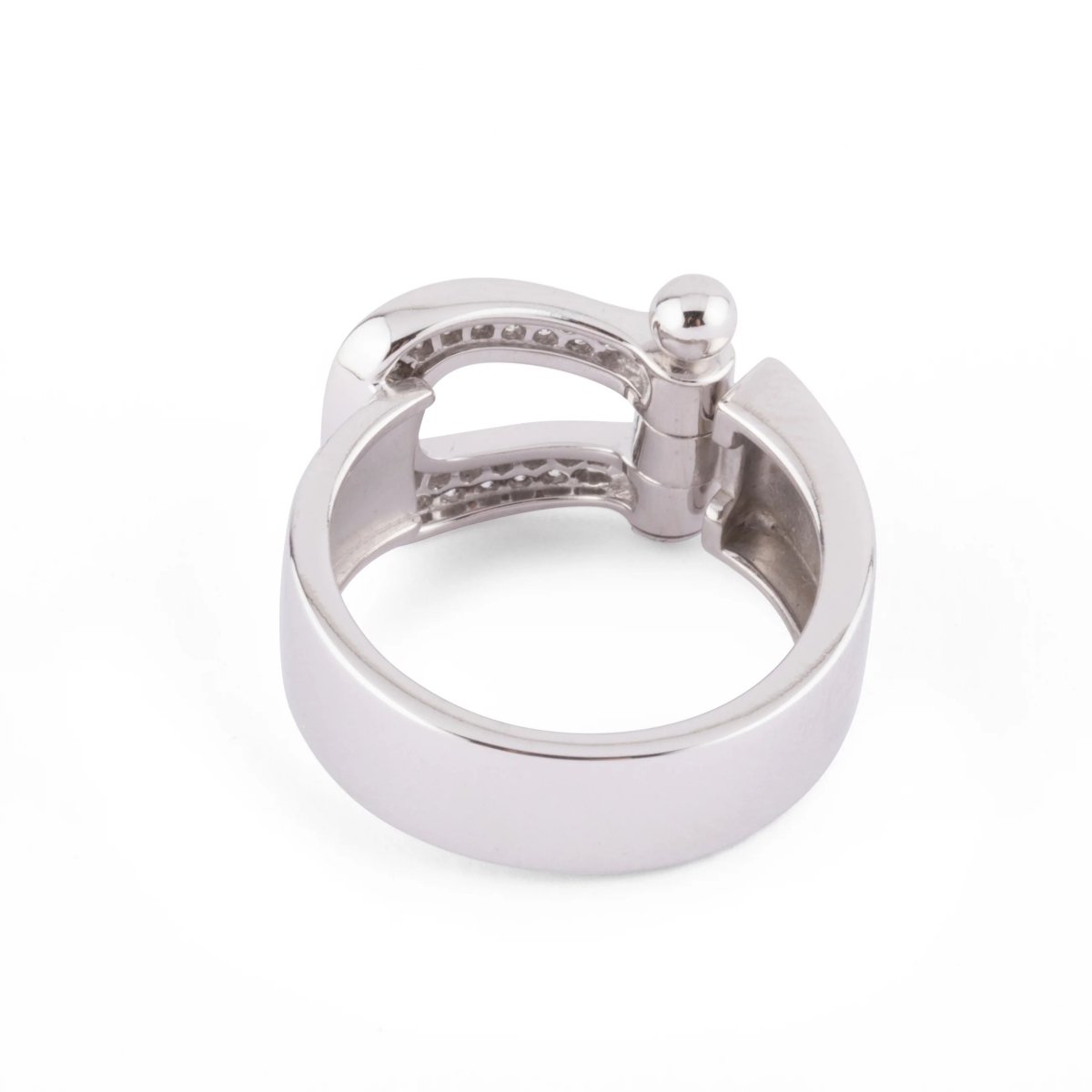 Bague or gris et diamants Fred Force 10 - Castafiore