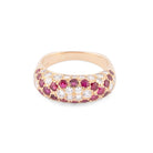 Bague or jaune Boucheron rubis et diamants - Castafiore