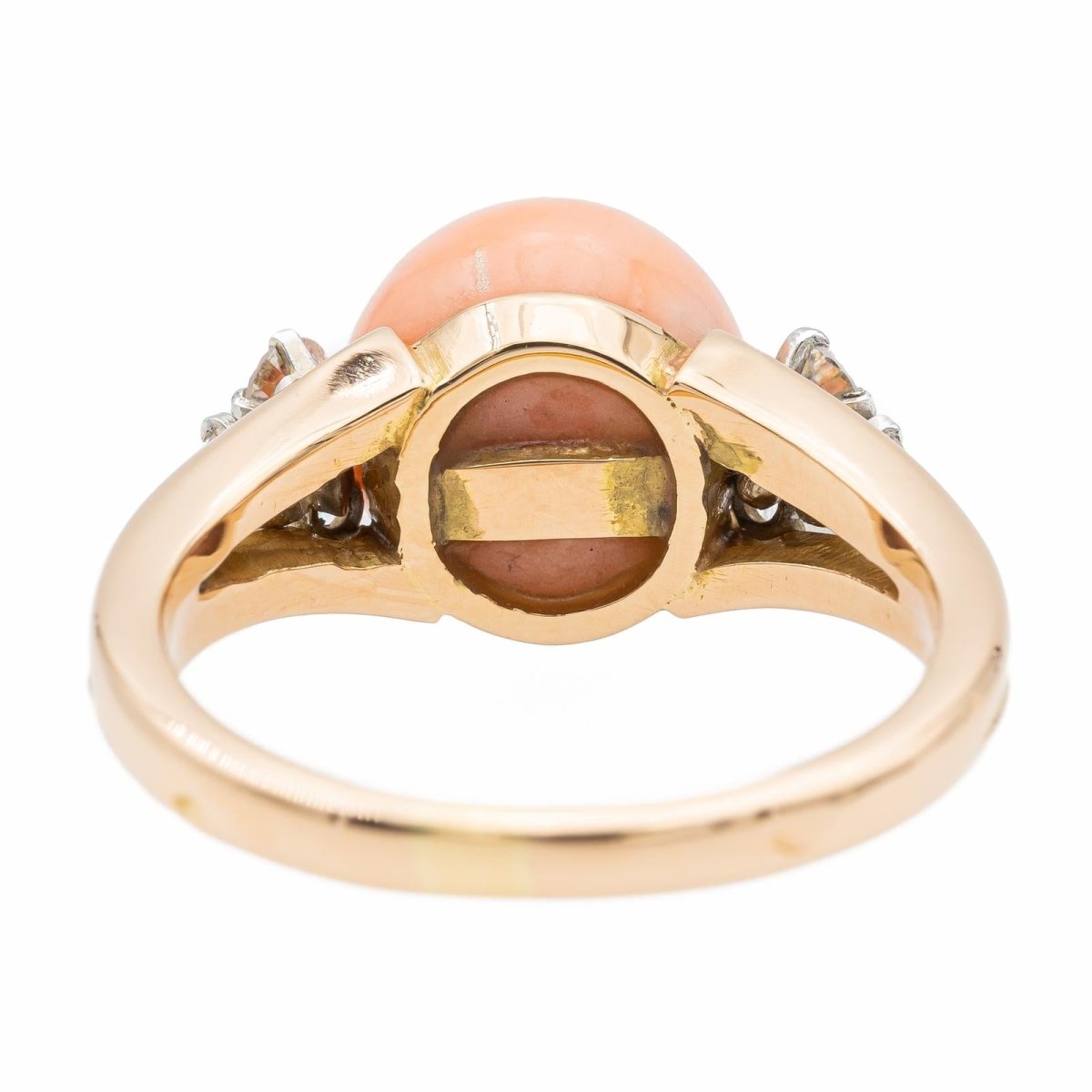 Bague Or jaune Corail - Castafiore