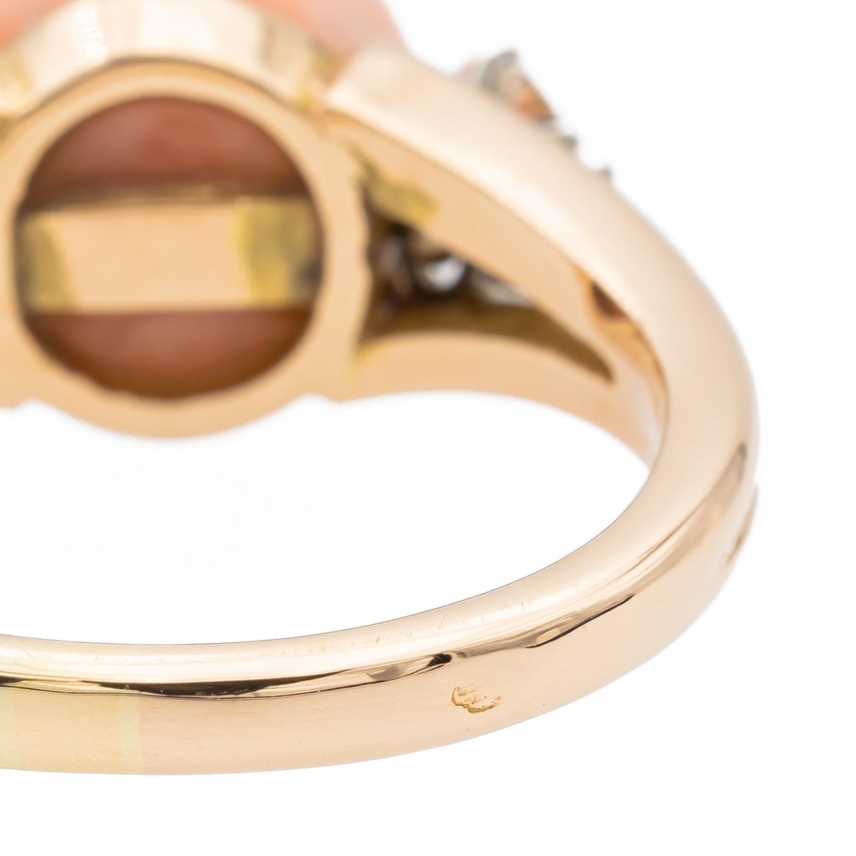 Bague Or jaune Corail - Castafiore