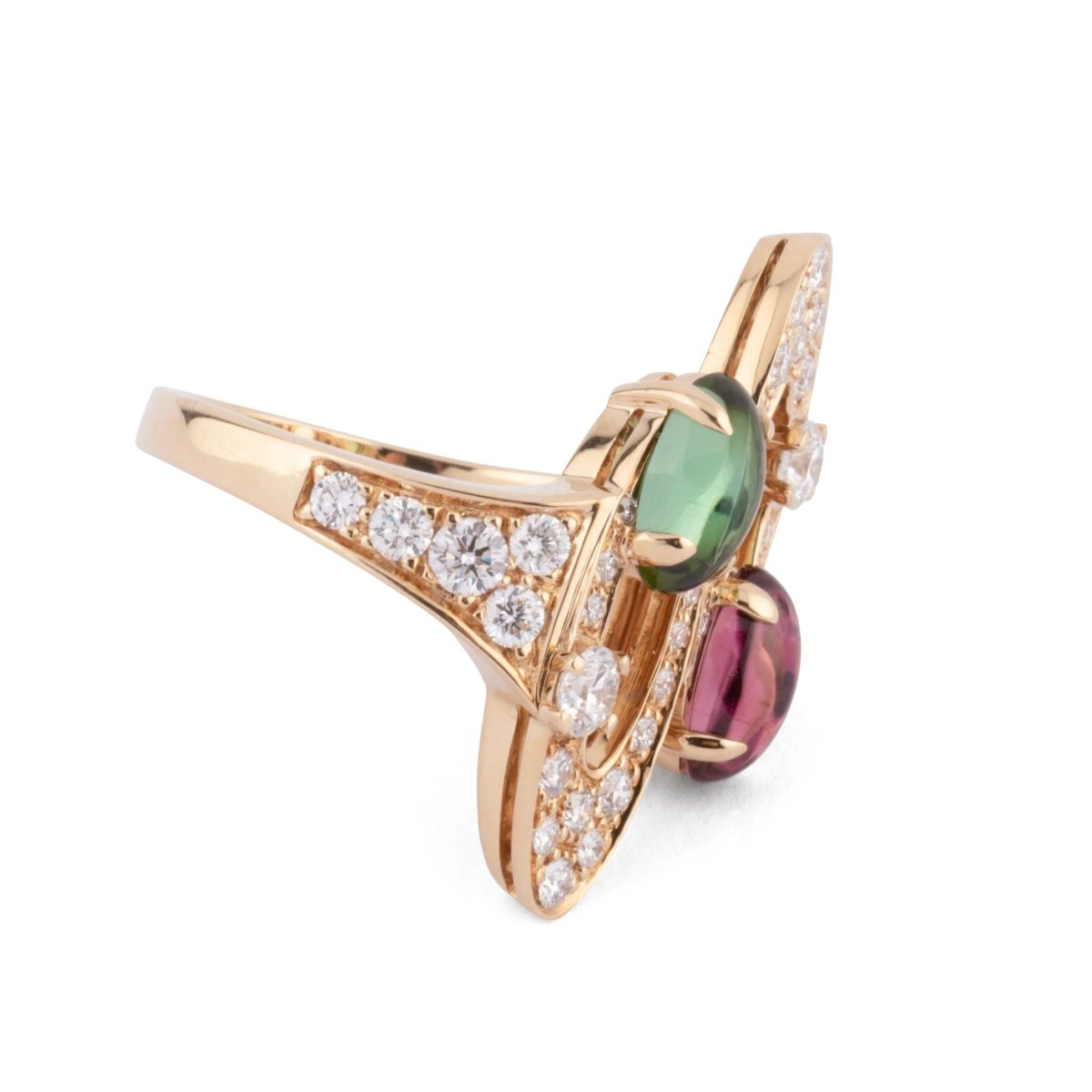 Bague or jaune de la maison Bvlgari modèle Elisia - Castafiore