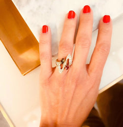 Bague or jaune de la maison Bvlgari modèle Elisia - Castafiore