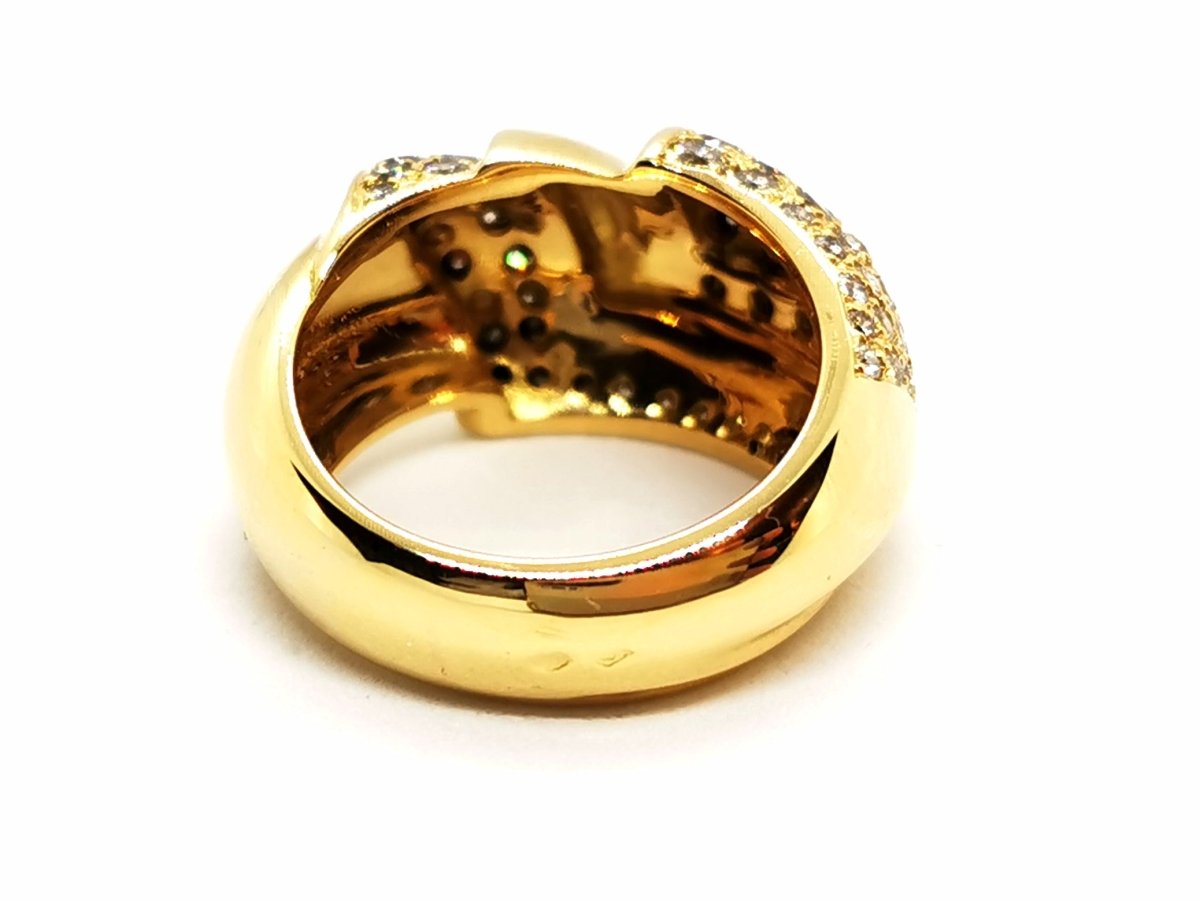 Bague Or jaune Diamant - Castafiore