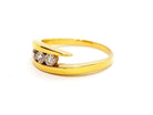 Bague Or jaune Diamant - Castafiore