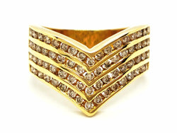 Bague Or jaune Diamant - Castafiore