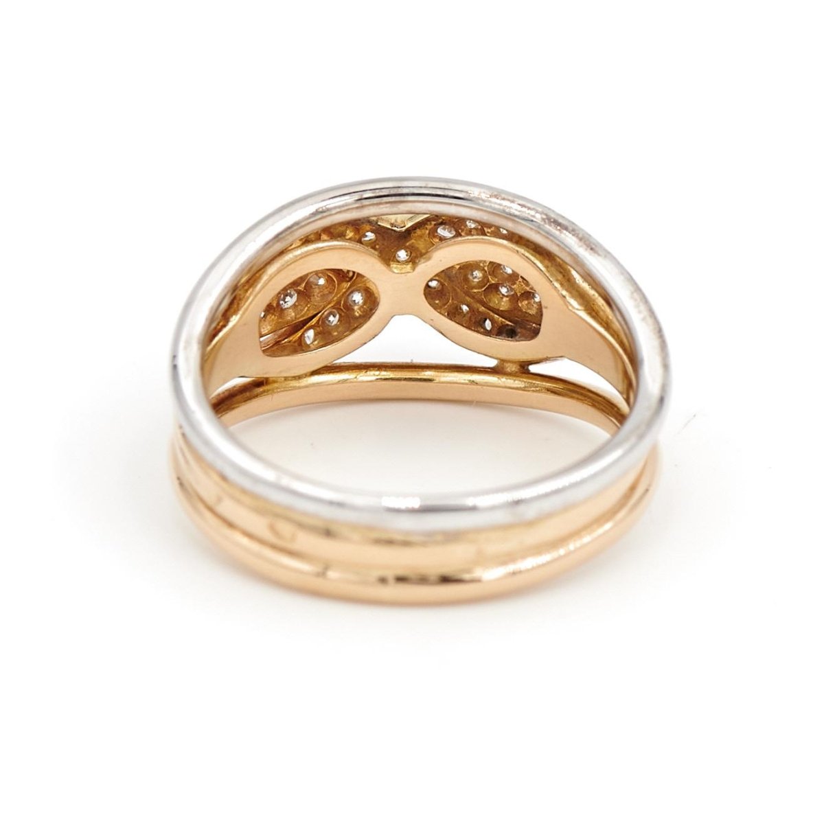 Bague Or jaune Diamant - Castafiore