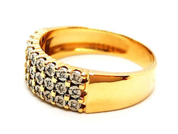 Bague Or jaune Diamant - Castafiore