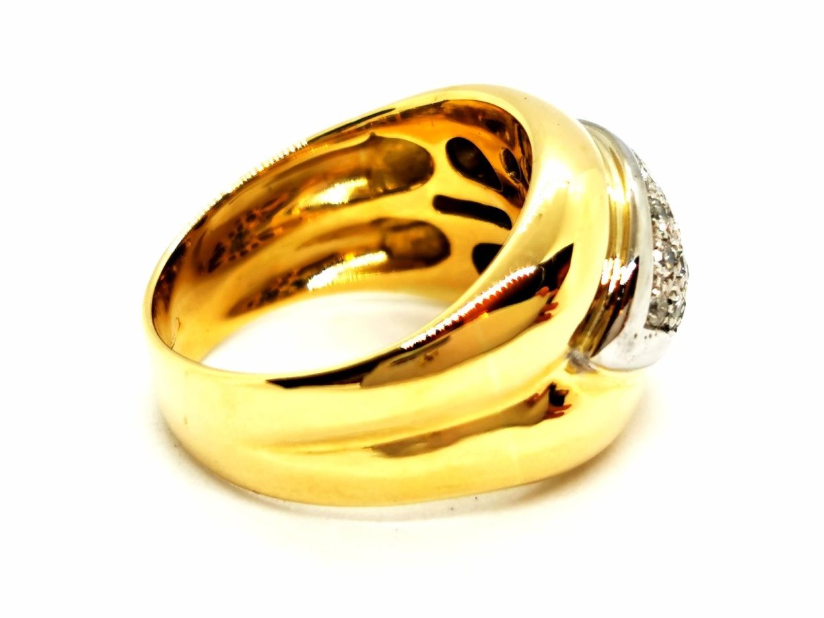 Bague Or jaune Diamant - Castafiore