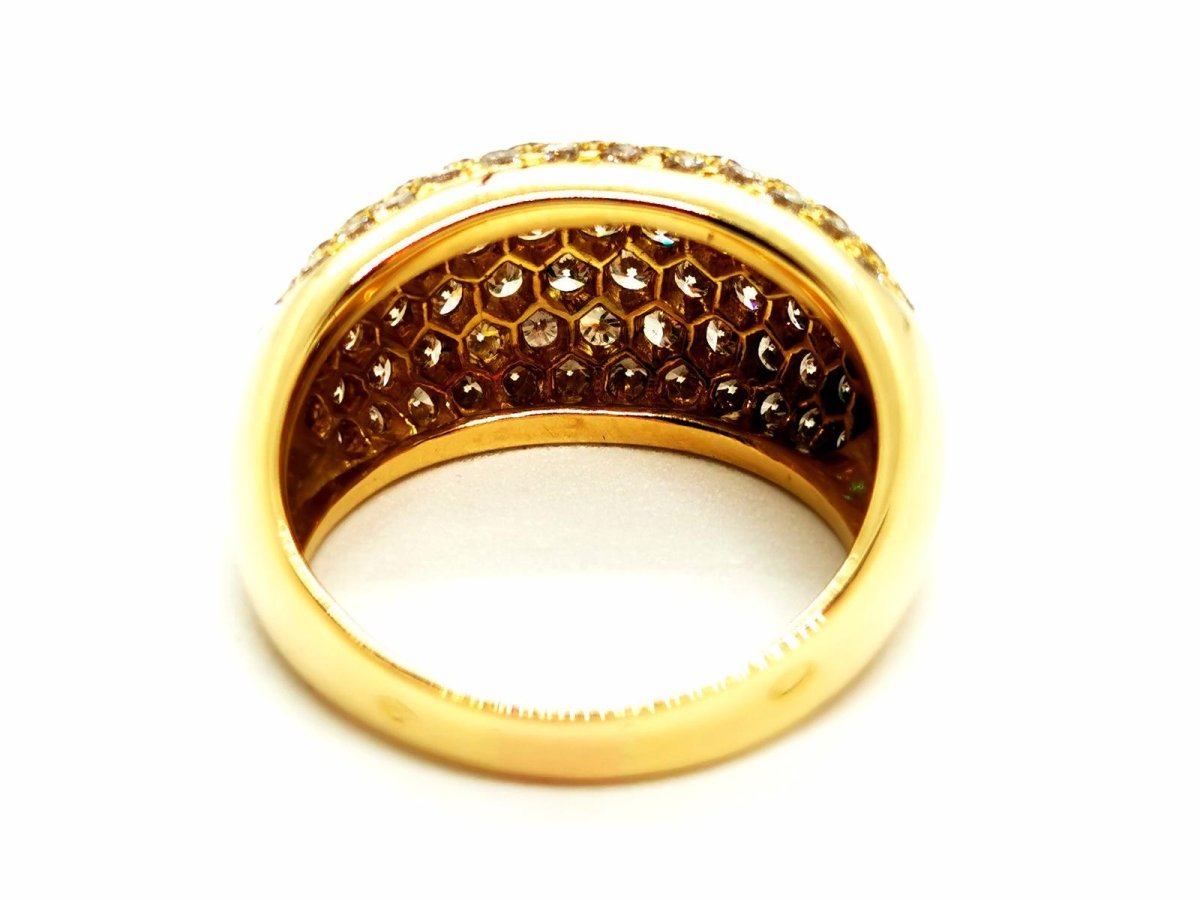 Bague Or jaune Diamant - Castafiore