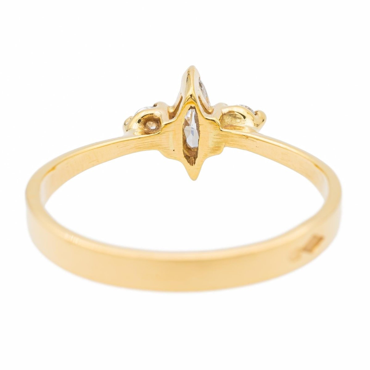 Bague Or jaune Diamant - Castafiore