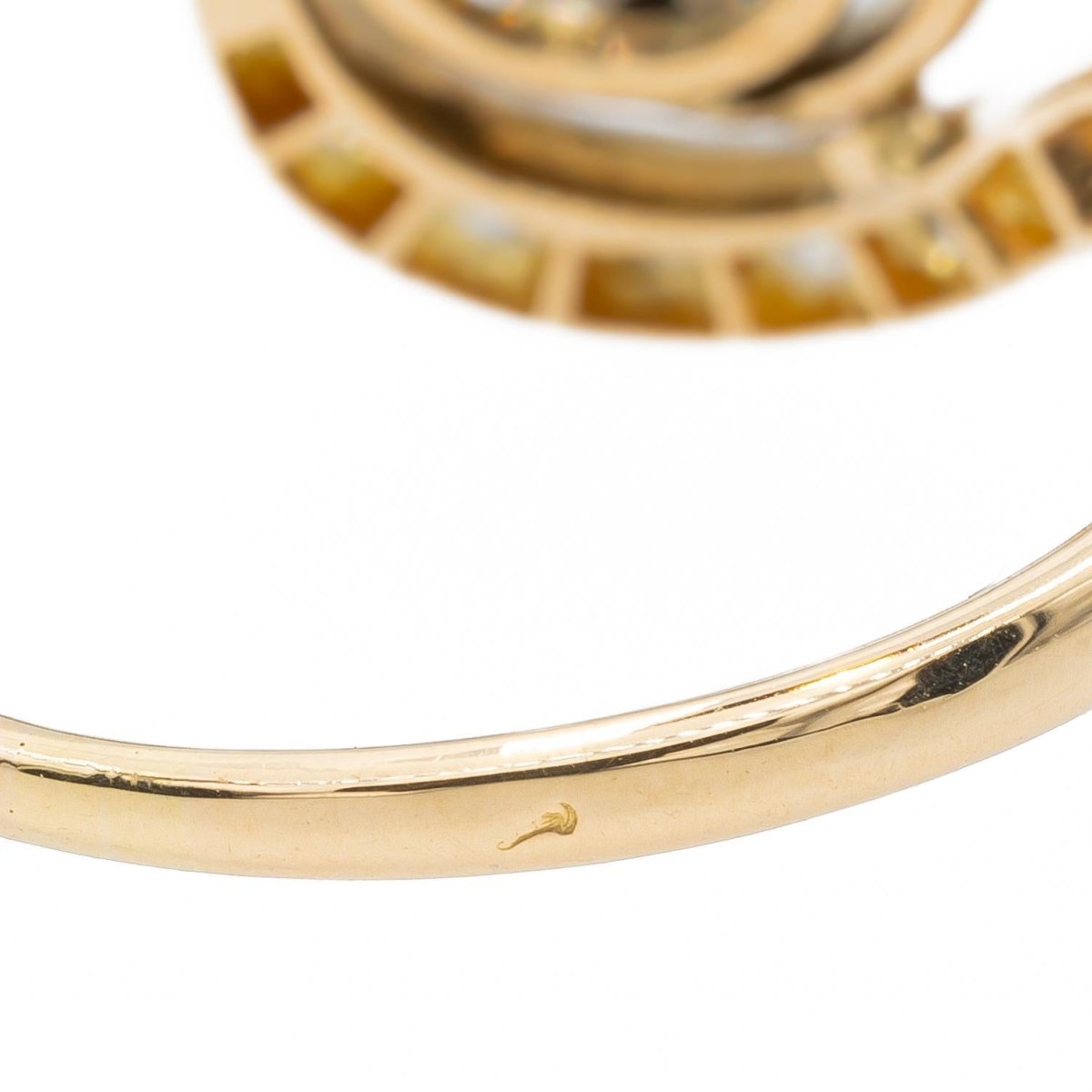 Bague Or jaune Diamant - Castafiore