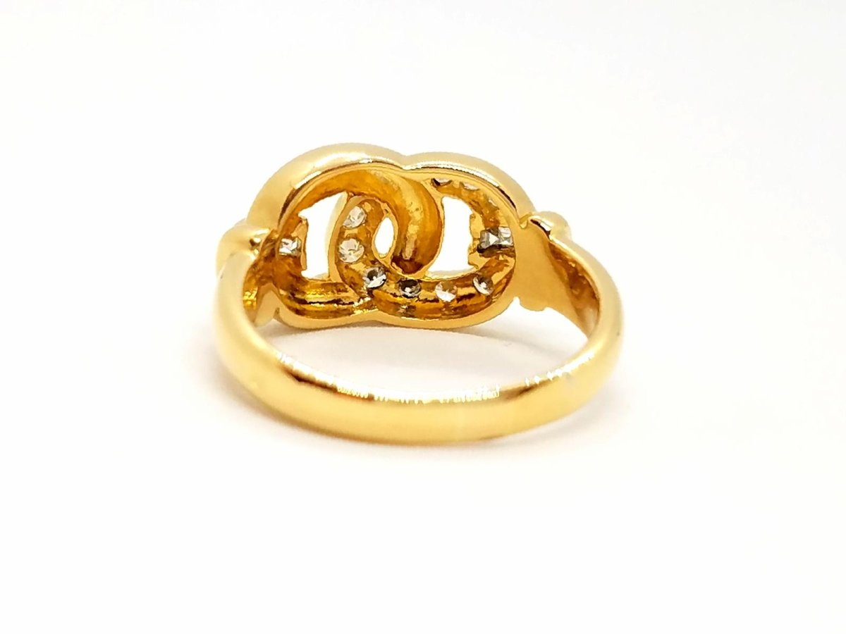 Bague Or jaune Diamant - Castafiore