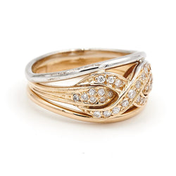 Bague Or jaune Diamant - Castafiore