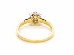 Bague Or jaune Diamant - Castafiore