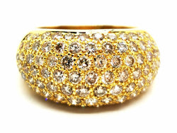 Bague Or jaune Diamant - Castafiore