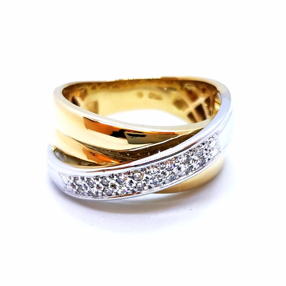 Bague Or jaune Diamant - Castafiore