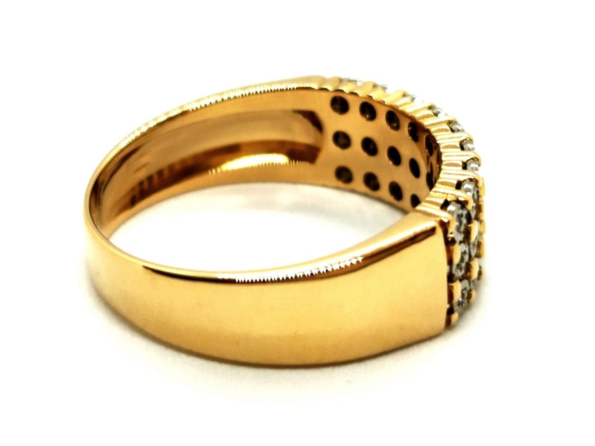 Bague Or jaune Diamant - Castafiore
