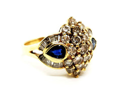 Bague Or jaune Diamant - Castafiore