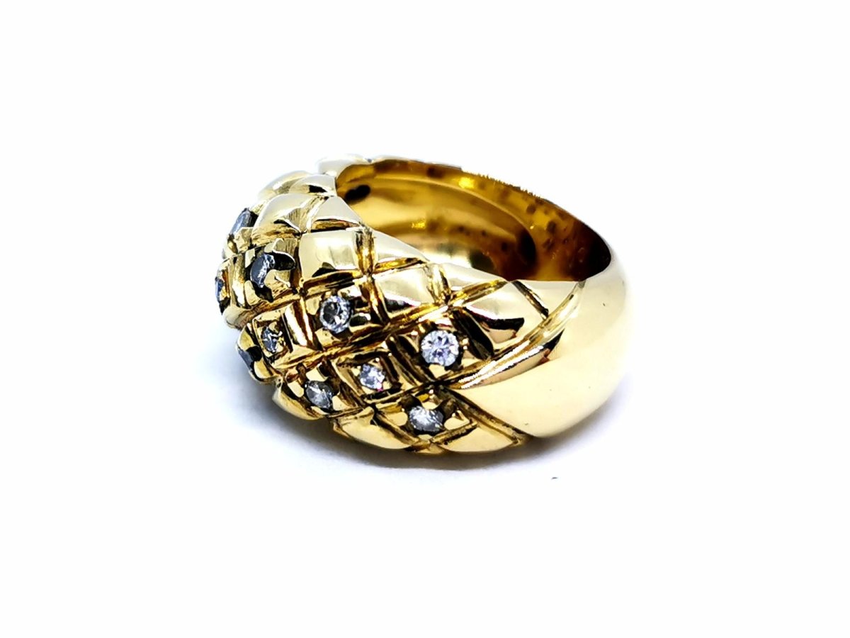 Bague Or jaune Diamant - Castafiore